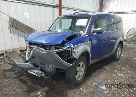 2004 Honda Element Ex from USA, damaged, VIN 5J6YH28644L011503